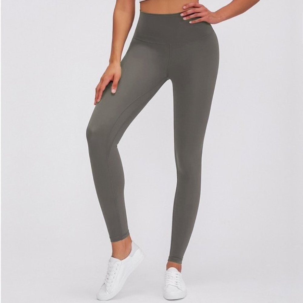 Womens High Waisted Seamless Leggings Yoga Pants
